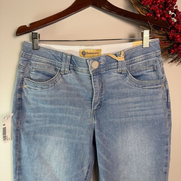 28.DemyLee NY Grandpa Sweater Cardigan MEDIUM -Democracy Ankle Jean Sz 10 Outfit - Picture 3 of 16